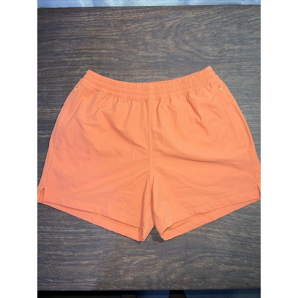 Outdoor Voices Pants - Outdoor Voices Women RECTREK 4" Hiking Shorts Camelia Orange Medium